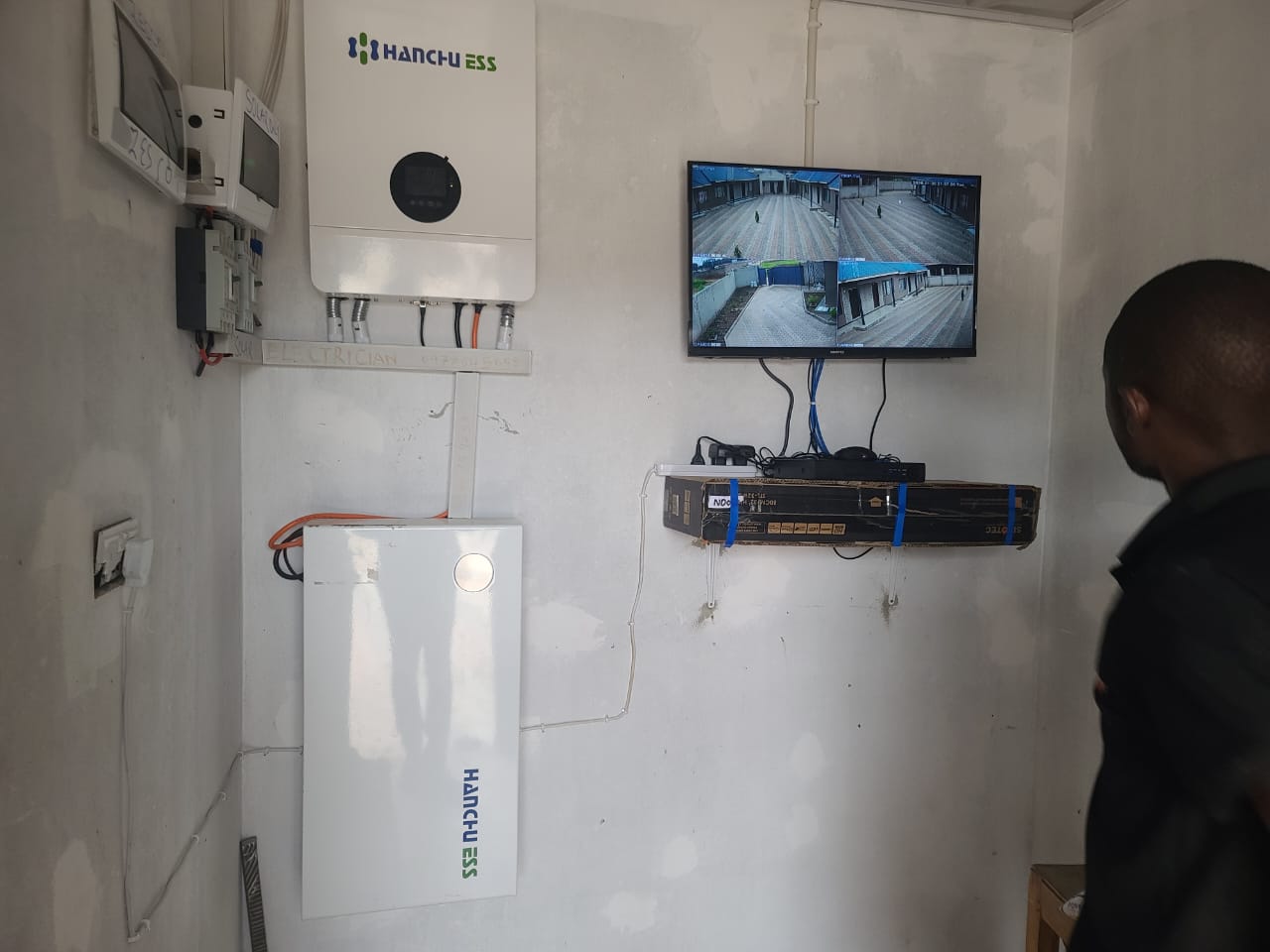 CCTV monitoring and control room equipment